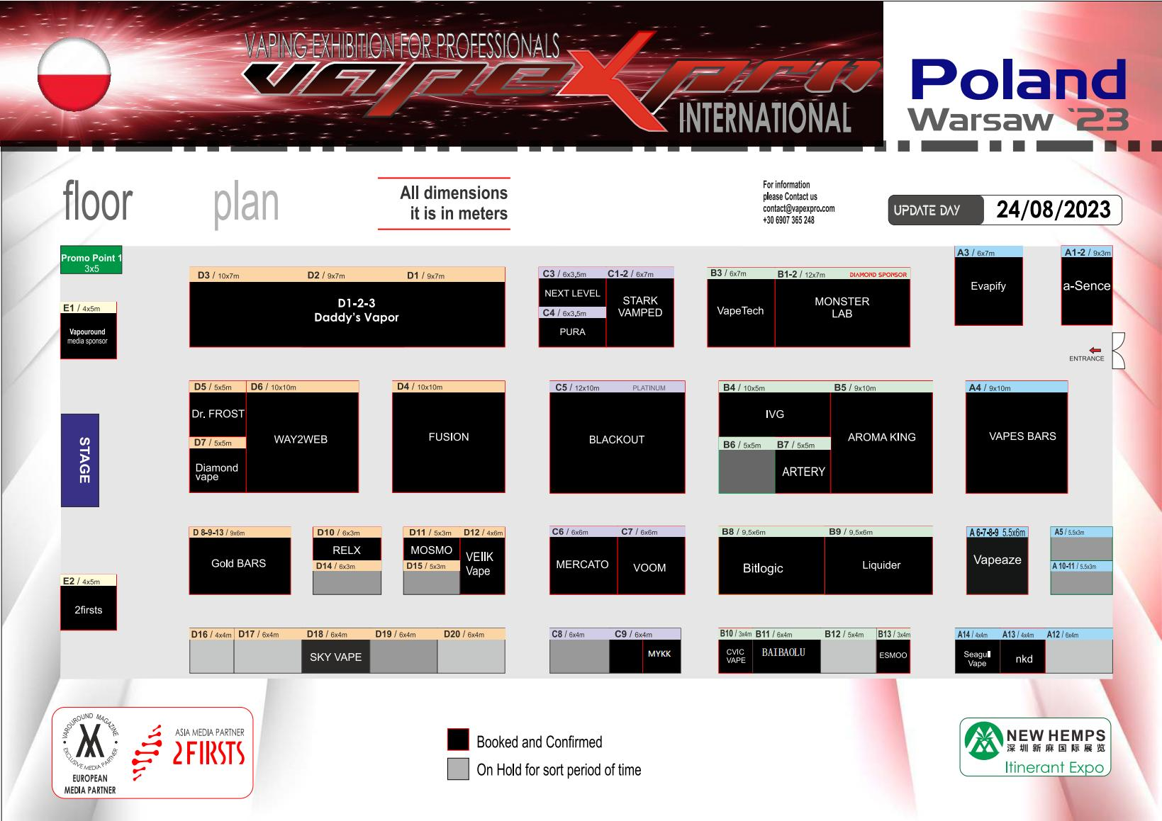 2024 年 8 月波蘭國際電子煙 VAPE 展覽會